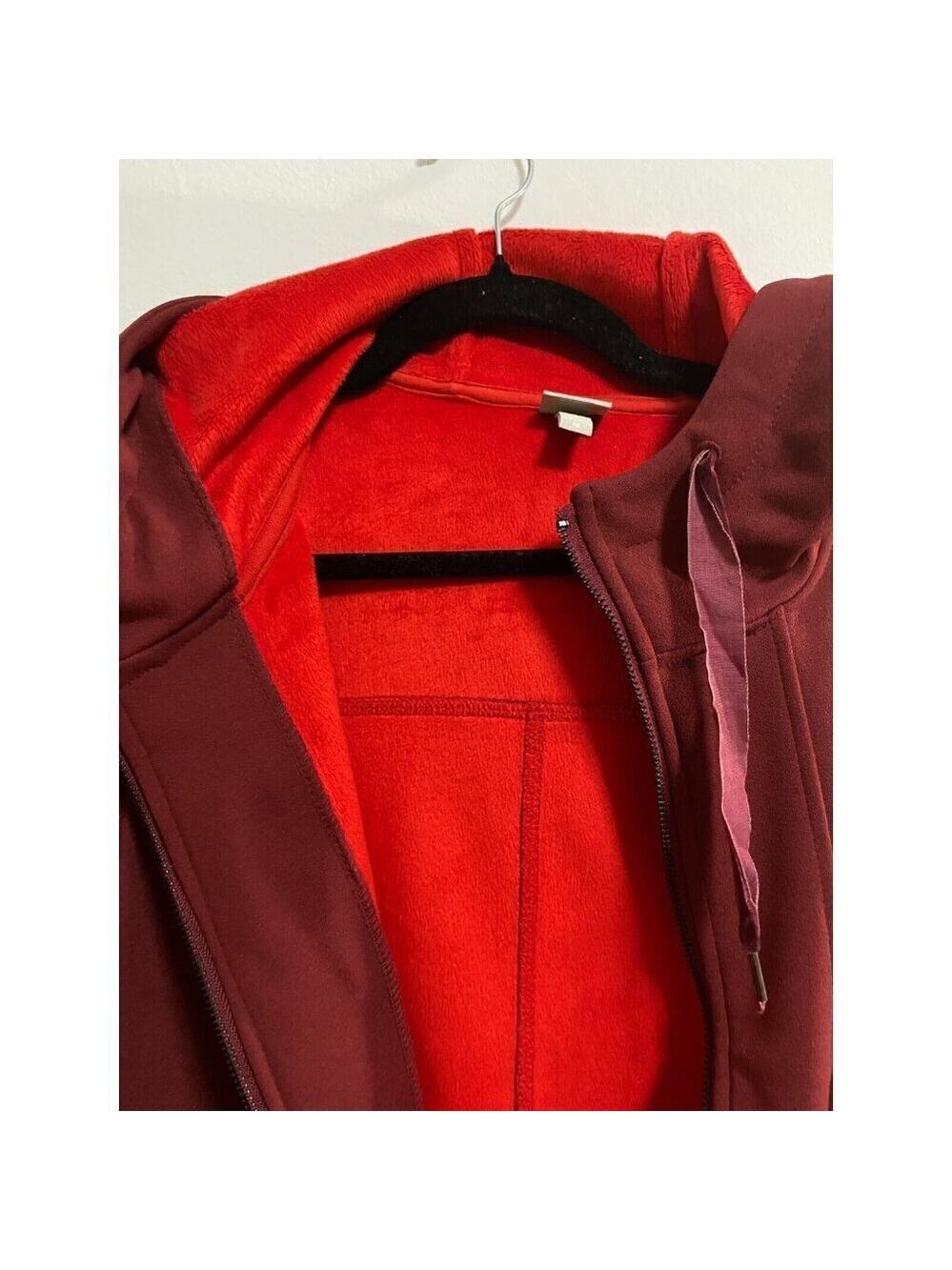 Bench Women's Zip-Up Wine Color Jacket Size M - Picture 8 of 12